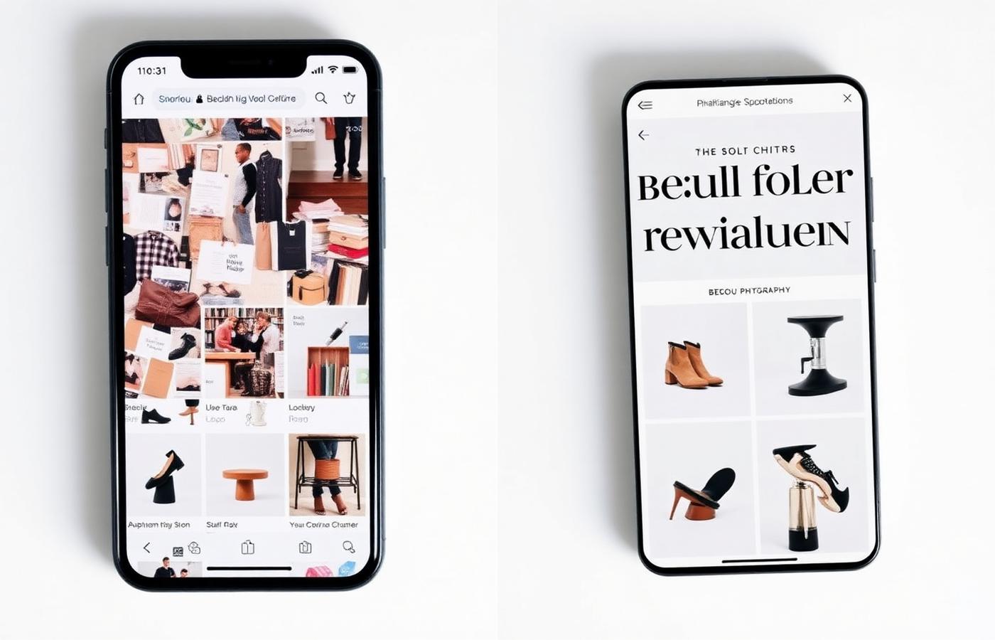 Before and after: mobile e-commerce redesign
